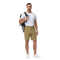 YIRUIYA Men's casual golf shorts Light outdoor hiking shorts