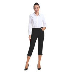 YIRUIYA Women's Business Capris Pants