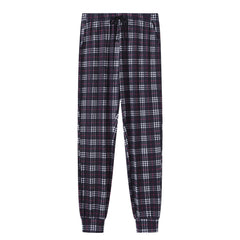 YIRUIYA Women's Long Sleeve Plaid Pants Pajama Set