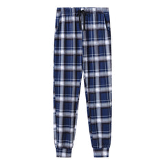 YIRUIYA Women's Long Sleeve Plaid Pants Pajama Set