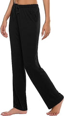 YIRUIYA Women’s Pajama Pants Stretch Modal Pajama Bottoms Lounge Pants with Pockets