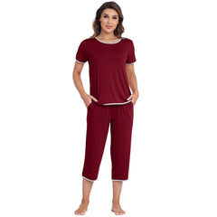 YIRUIYA women's short sleeve pajama set