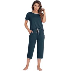 YIRUIYA women's short sleeve pajama set