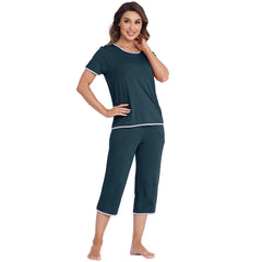 YIRUIYA women's short sleeve pajama set