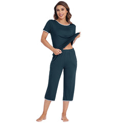 YIRUIYA women's short sleeve pajama set