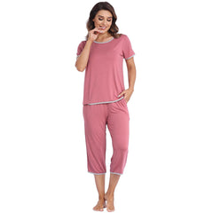 YIRUIYA women's short sleeve pajama set