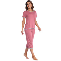 YIRUIYA women's short sleeve pajama set