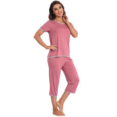 YIRUIYA women's short sleeve pajama set