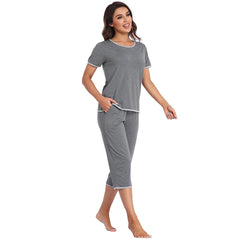 YIRUIYA women's short sleeve pajama set