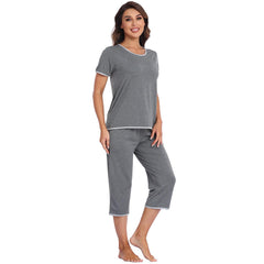 YIRUIYA women's short sleeve pajama set