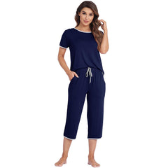 YIRUIYA women's short sleeve pajama set