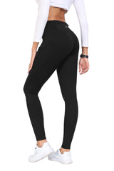 YIRUIYA Women's High Waist Pocket Running Yoga Pants