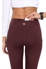 YIRUIYA Women's High Waist Pocket Running Yoga Pants