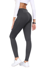 YIRUIYA Women's High Waist Pocket Running Yoga Pants