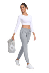 YIRUIYA Women's Workwear Jogging High Waist Sweat pants