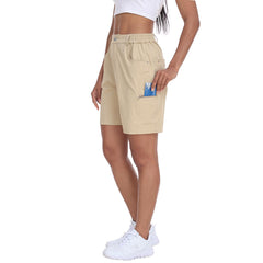 YIRUIYA Lightweight waterproof pocket shorts for women