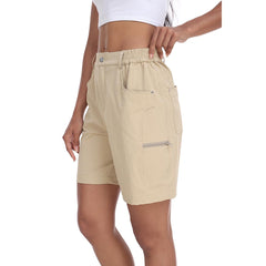 YIRUIYA Lightweight waterproof pocket shorts for women