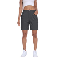 YIRUIYA Lightweight waterproof pocket shorts for women