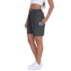 YIRUIYA Lightweight waterproof pocket shorts for women