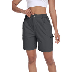 YIRUIYA Lightweight waterproof pocket shorts for women