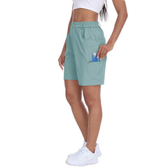 YIRUIYA Lightweight waterproof pocket shorts for women