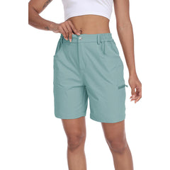 YIRUIYA Lightweight waterproof pocket shorts for women