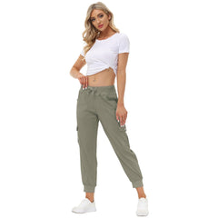 YIRUIYA Women's Cargo Pants Lightweight Joggers Pants with Hiking Athletic Pants Casual Sweatpants