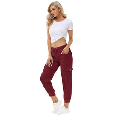 YIRUIYA Women's Cargo Pants Lightweight Joggers Pants with Hiking Athletic Pants Casual Sweatpants