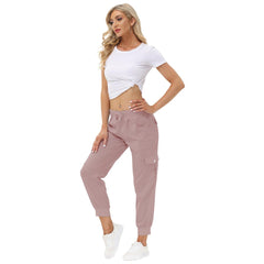 YIRUIYA Women's Cargo Pants Lightweight Joggers Pants with Hiking Athletic Pants Casual Sweatpants