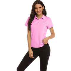 YIRUIYA Women's Polo Shirt Golf Short Sleeve