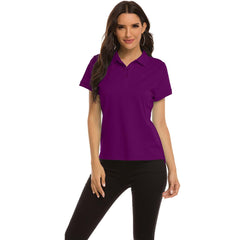 YIRUIYA Women's Polo Shirt Golf Short Sleeve