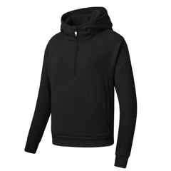 YIRUIYA Women's Half Zip Hoodie Long Sleeve