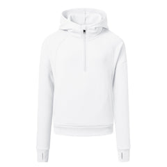 YIRUIYA Women's Half Zip Hoodie Long Sleeve