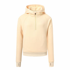 YIRUIYA Women's Half Zip Hoodie Long Sleeve