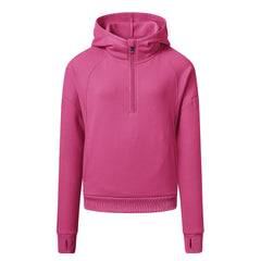 YIRUIYA Women's Half Zip Hoodie Long Sleeve