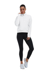 YIRUIYA Women's Half Zip Pullover Long Sleeve