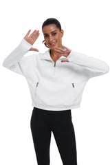 YIRUIYA Women's Half Zip Pullover Long Sleeve