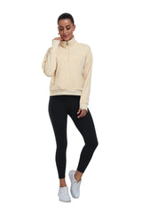 YIRUIYA Women's Half Zip Pullover Long Sleeve