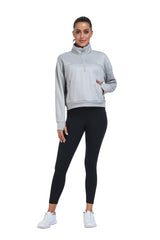 YIRUIYA Women's Half Zip Pullover Long Sleeve