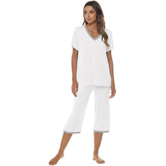 YIRUIYA Women's lightweight, loose and comfortable pajama set