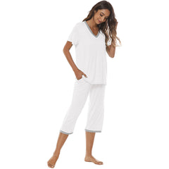 YIRUIYA Women's lightweight, loose and comfortable pajama set