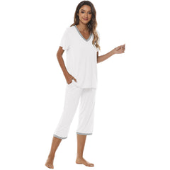 YIRUIYA Women's lightweight, loose and comfortable pajama set