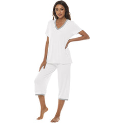 YIRUIYA Women's lightweight, loose and comfortable pajama set