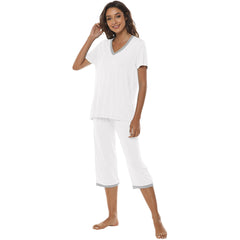 YIRUIYA Women's lightweight, loose and comfortable pajama set