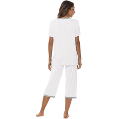 YIRUIYA Women's lightweight, loose and comfortable pajama set