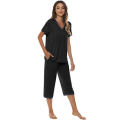 YIRUIYA Women's lightweight, loose and comfortable pajama set