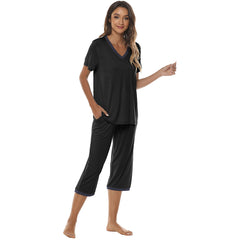 YIRUIYA Women's lightweight, loose and comfortable pajama set