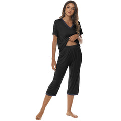 YIRUIYA Women's lightweight, loose and comfortable pajama set