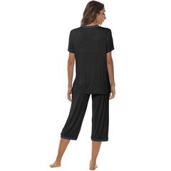 YIRUIYA Women's lightweight, loose and comfortable pajama set