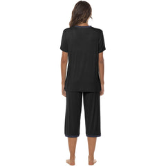 YIRUIYA Women's lightweight, loose and comfortable pajama set